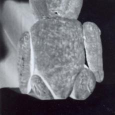 Ours, dos, cliché, sténopé, 1999.